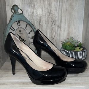 🔥🥰Michael Kors Ionna Platform Patent Leather Pumps 4” 👠